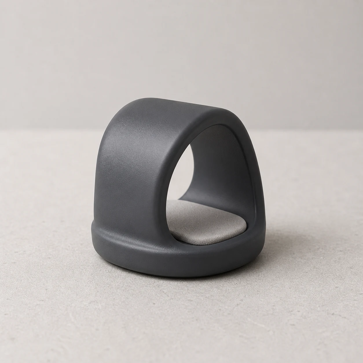 Realistic studio product card for Kavlori Loop Rest, a fictional desk utility object.