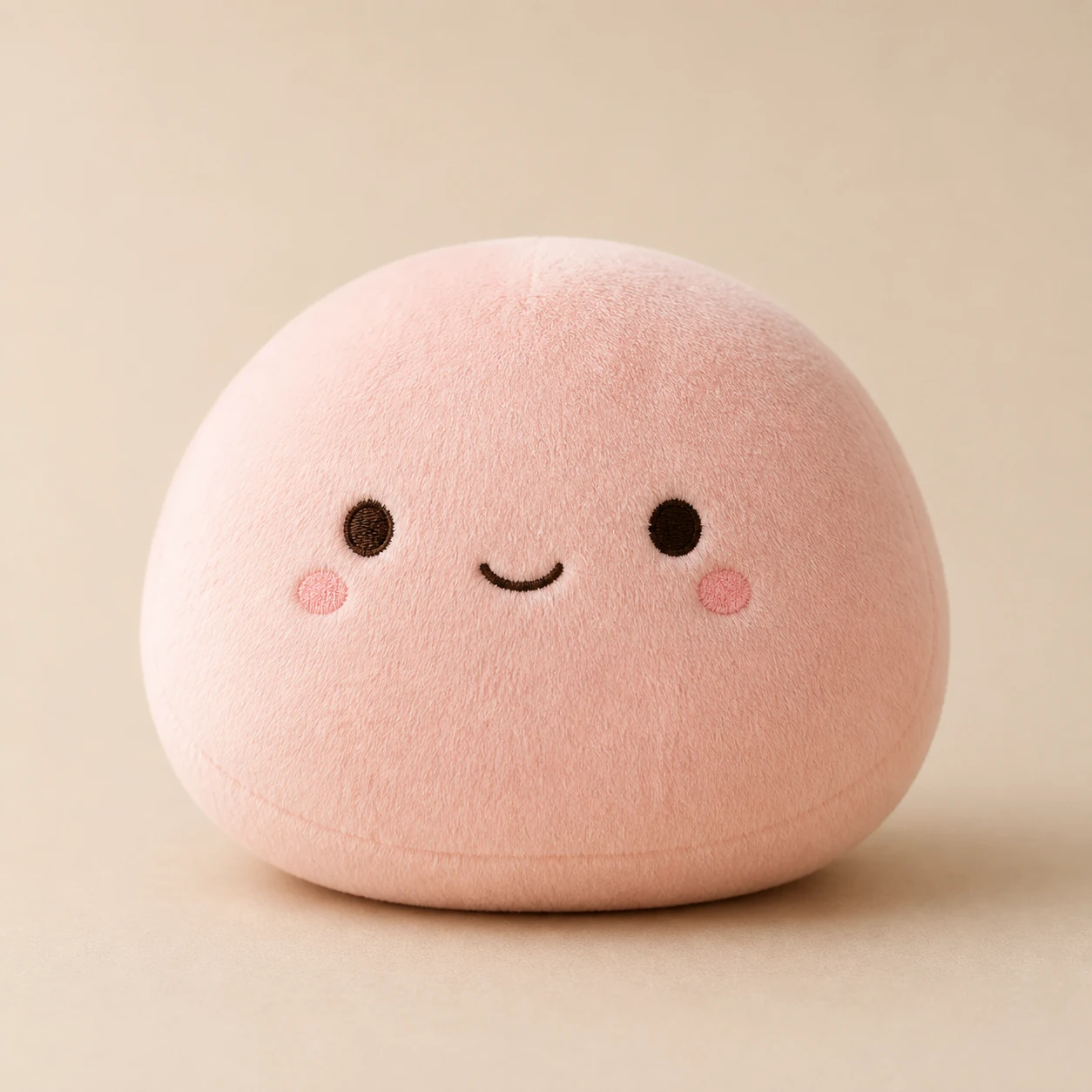 Realistic studio product card for Plushlab Bean Buddy, a fictional collectibles item.
